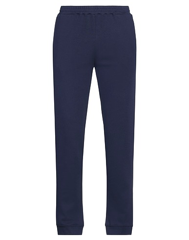 HINDUSTRIE Casual pants Midnight blue 98% Cotton, 2% Elastane