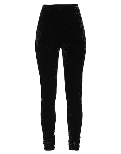 ALEXANDRE VAUTHIER Leggings Black 90% Polyester, 10% Elastane