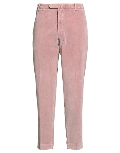 SANTANIELLO Casual pants Antique rose 98% Cotton, 2% Elastane