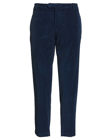 SANTANIELLO Pantalone Blu notte 98% Cotone, 2% Elastan