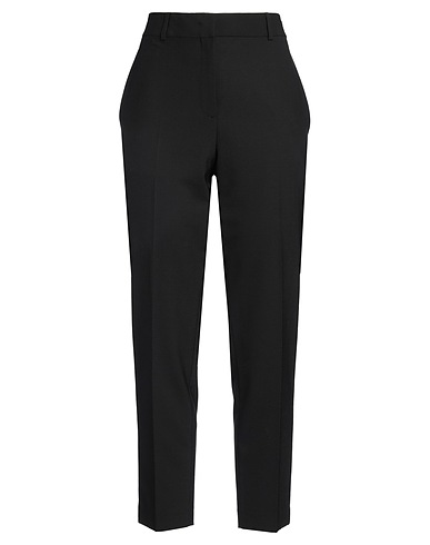 ICEBERG Pantalone Nero 52% Poliestere, 43% Lana, 5% Elastan