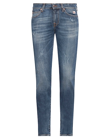 ROŸ ROGER'S Denim pants 98% Cotton, 2% Elastane