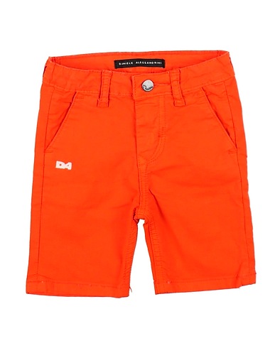 DANIELE ALESSANDRINI Shorts & Bermuda Arancione 98% Cotone, 2% Elastan