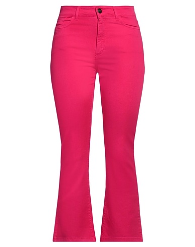 JIJIL Casual trouser Fuchsia 98% Cotton, 2% Elastane