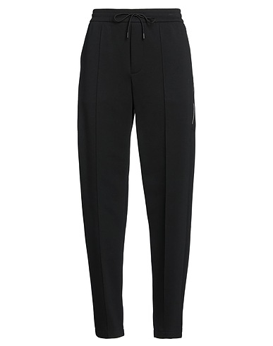 EMPORIO ARMANI Casual trouser Black 76% Cotton, 18% Polyester, 6% Elastane