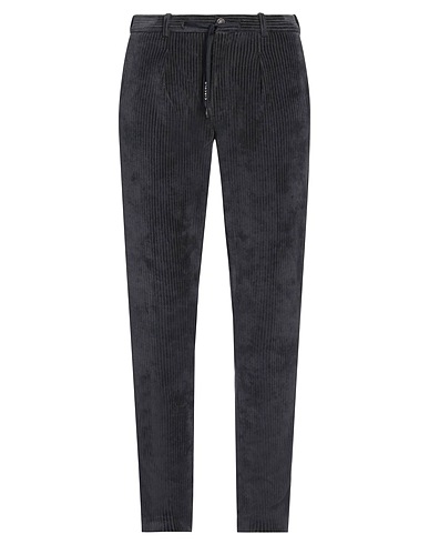 CIRCOLO 1901 Casual trouser Charcoal 80% Cotton, 20% Polyester