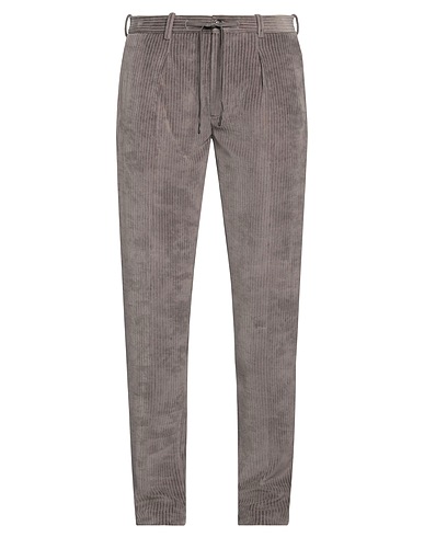 CIRCOLO 1901 Casual trouser Grey 80% Cotton, 20% Polyester