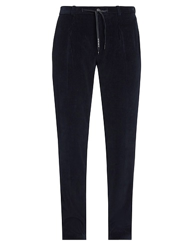 CIRCOLO 1901 Casual pants Midnight blue 80% Cotton, 20% Polyester