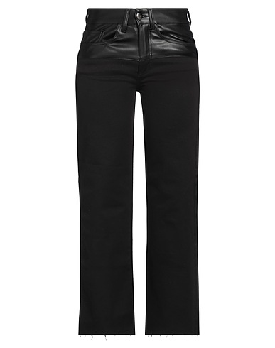 JIJIL Casual trouser Black 98% Cotton, 2% Elastane, Polyurethane