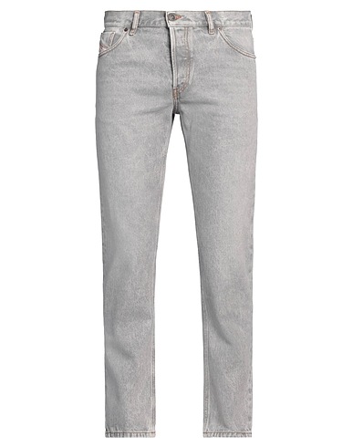 DIESEL Denim pants Light grey 100% Cotton
