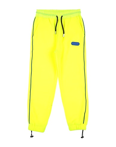 GCDS MINI Casual trouser Yellow 100% Polyester