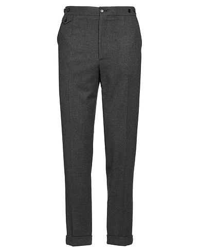 DOLCE&GABBANA Casual trouser Lead 34% Polyester, 33% Viscose, 32% Wool, 1% Elastane