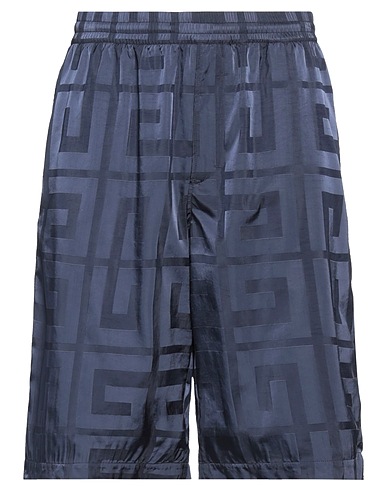 GIVENCHY Shorts & Bermuda Midnight blue 100% Polyamide