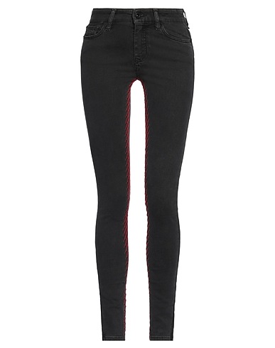 DIESEL Denim pants Black 89% Cotton, 8% Polyester, 3% Elastane