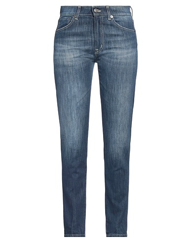 DONDUP Denim trousers Blue 89% Cotton, 11% Elastomultiester