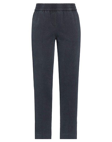 CIRCOLO 1901 Casual pants Navy 95% Cotton, 5% Elastane