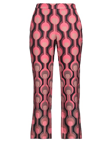 MALÌPARMI Casual pants Magenta 89% Polyester, 11% Elastane