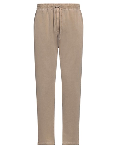 CIRCOLO 1901 Casual pants Sand 95% Cotton, 5% Elastane