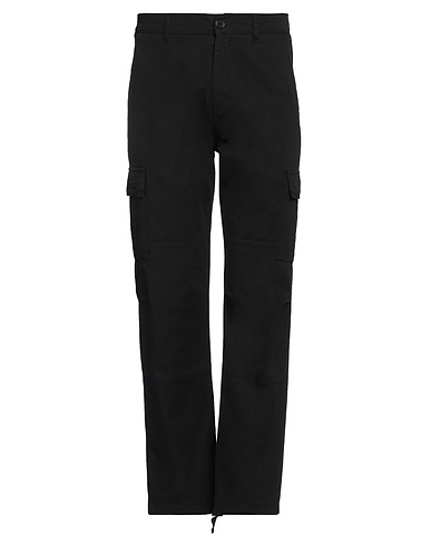 IUTER Casual trouser Black 100% Cotton