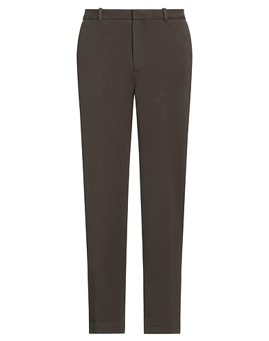 CIRCOLO 1901 Casual trouser Dark green 95% Cotton, 5% Elastane