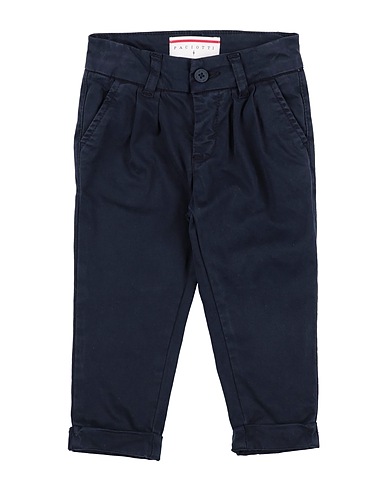 PACIOTTI Casual trouser Midnight blue 97% Cotton, 3% Elastane