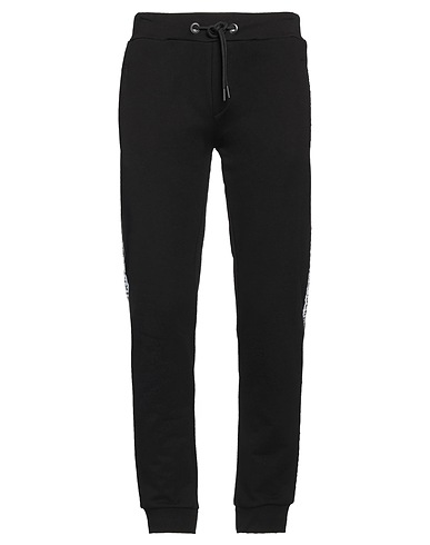 BIKKEMBERGS Casual pants Black 100% Cotton