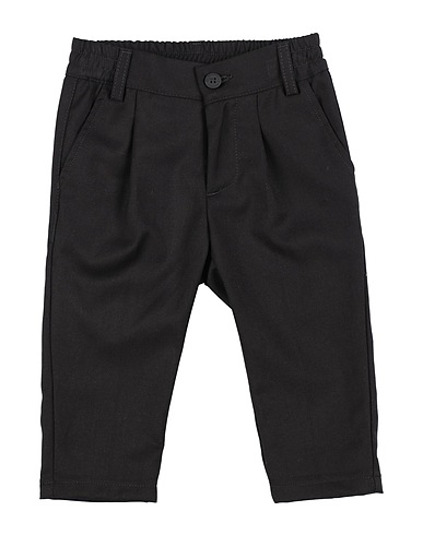 PACIOTTI Casual trouser Black 66% Polyester, 31% Viscose, 3% Elastane