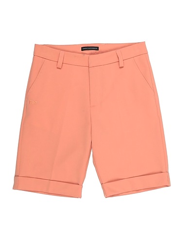 DANIELE ALESSANDRINI Shorts & Bermuda Salmon pink 37% Recycled polyester, 37% PES - Polyethersulfone, 20% Rayon, 6% Elastane
