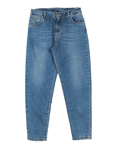 FUN & FUN Denim pants Blue 98% Cotton, 2% Elastane