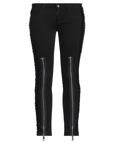 DOLCE&GABBANA Denim pants Black 98% Cotton, 2% Elastane, Rayon, Wool, Polyester