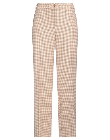 XANDRES Casual trouser Camel 61% Recycled polyester, 26% Viscose, 10% Wool, 3% Elastane