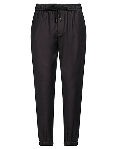 DOLCE&GABBANA Casual pants Plum 70% Wool, 21% Silk, 9% Virgin Wool