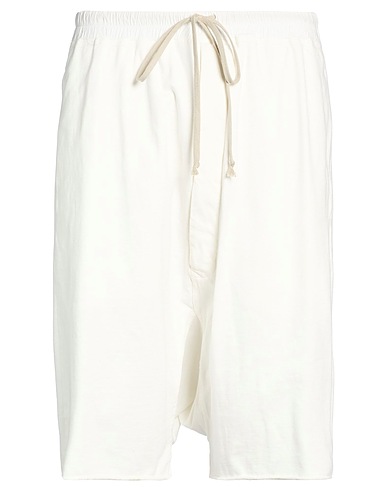 DRKSHDW by RICK OWENS Shorts & Bermuda Bianco 100% Cotone, Elastan