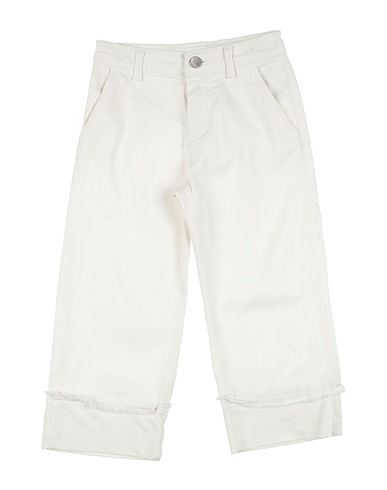 FUN & FUN Casual trouser White 97% Cotton, 3% Elastane