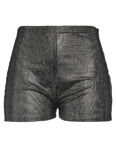 GIUSEPPE DI MORABITO Shorts & Bermuda Black 82% Polyamide, 18% Elastane
