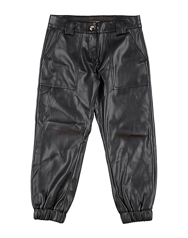 MANILA GRACE Casual trouser Black 100% Polyurethane