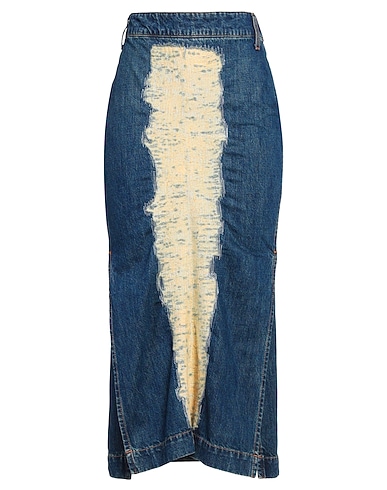 SPORTMAX Rock Blau 100% Baumwolle, Polyester