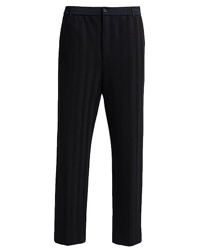 MISSONI Casual pants NERO 74% Cotton, 26% Viscose