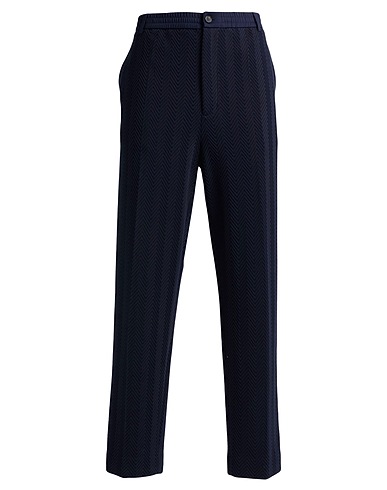 MISSONI Casual pants BLU NOTTE 74% Cotton, 26% Viscose