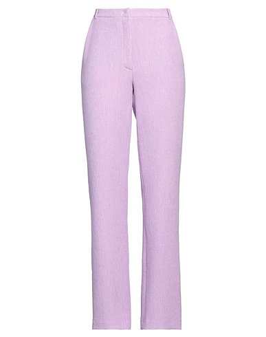 PATRIZIA PEPE Casual pants Lilac 94% Polyester, 6% Elastane