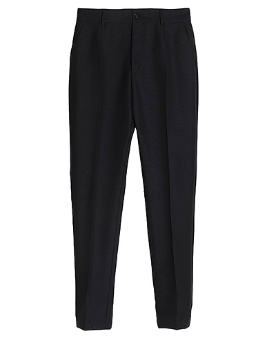 DOLCE&GABBANA Casual pants Black 70% Wool, 30% Mohair wool