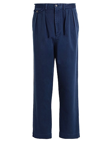 POLO RALPH LAUREN パンツ ネイビー コットン 100%