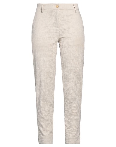 HAPPY 25® Pantalone Beige 64% Poliestere, 36% Cotone