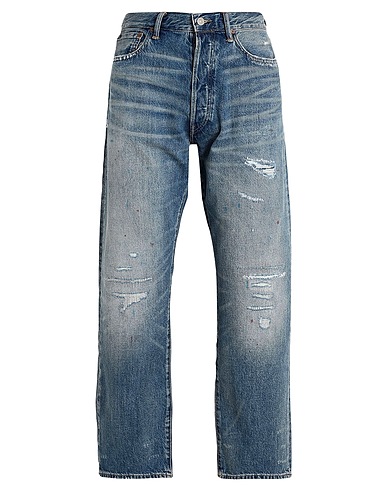 POLO RALPH LAUREN Denim trousers Blue 100% Cotton