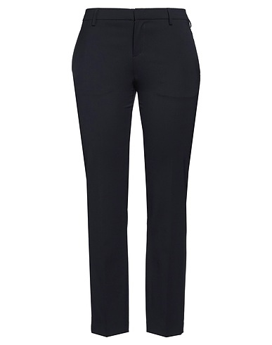 DONDUP Pantalon Bleu nuit 98% Laine vierge, 2% Élasthanne