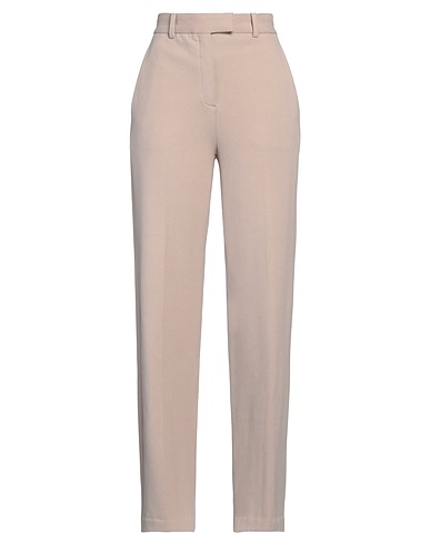 CIRCOLO 1901 Casual trouser Taupe 95% Cotton, 5% Elastane
