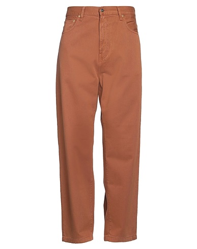 CARHARTT Denim pants Brown 100% Cotton
