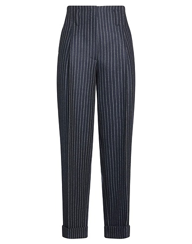 PHILOSOPHY di LORENZO SERAFINI Casual trouser Navy blue 100% Wool