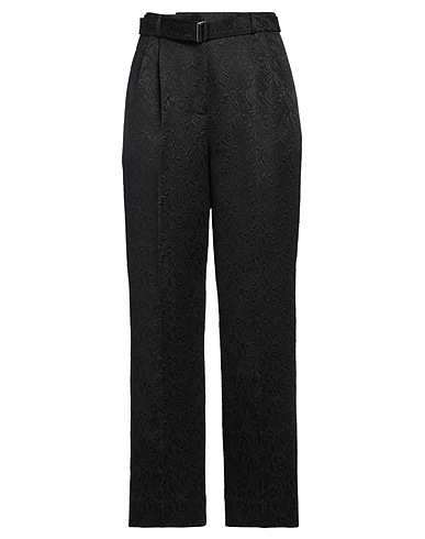 ESSENTIEL ANTWERP Casual trouser Black 55% Recycled polyester, 45% Cotton