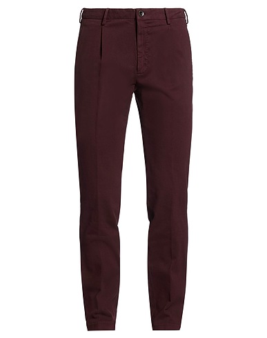 INCOTEX Брюки чинос BY SLOWEAR BORDEAUX 98% Хлопок, 2% Эластан